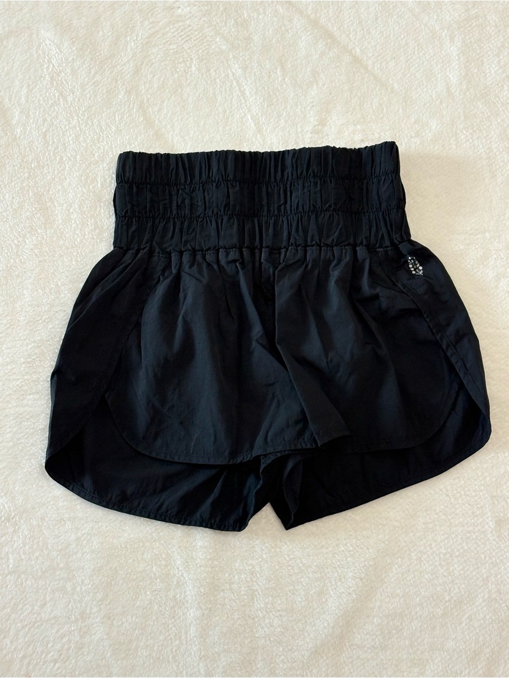 FP Movement by Free People Black High-Waist Athletic Shorts